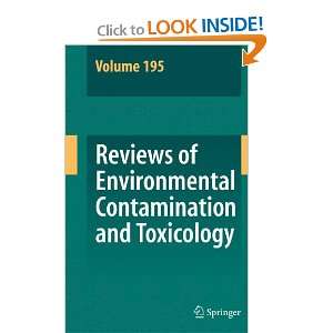  Reviews of Environmental Contamination and Toxicology 195 