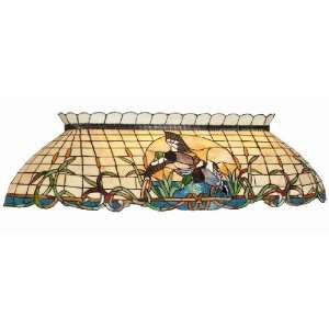  Mallard Stained Glass Pool Table Light
