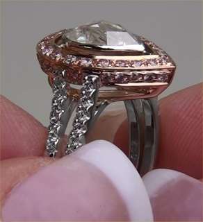 Estate 1.76 ct Natural SI2/G Rose Cut Diamond Engagement Wedding Ring 
