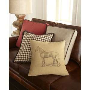  French Laundry Home Tweed Box Pillow 20Sq
