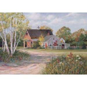Jacqueline Penney   White Birch Farm Canvas 