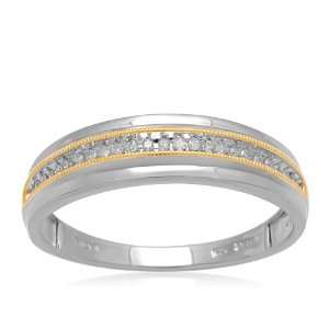   Diamond Ring (1/10 cttw, I J Color, I2 I3 Clarity), Size 9 Jewelry