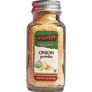 Red Monkey Organic Onion Powder, 1 Ounce Grocery & Gourmet Food