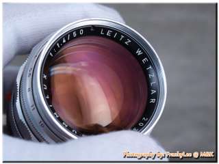 Leica Summilux M 50/1.4 50mm f/1.4 Ver.I Type II Chrome Silver  