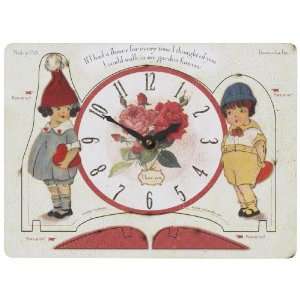  Timeworks Pop Out Clock, Love Grows Sentiment