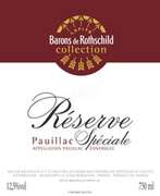 Domaines Baron Rothschild Reserve Speciale Pauillac 2007 