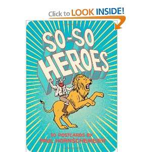   So So Heroes 30 Postcards (9781452101347) Paul Hornschemeier Books