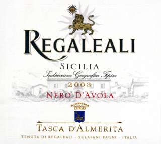 Regaleali Nero dAvola 2003 