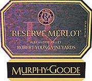 Murphy Goode Reserve Merlot Robert Young Vineyard 1999 