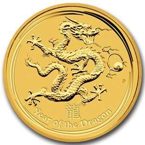   2012 1 Kilo (32.15 oz) Gold Lunar Year of the Dragon