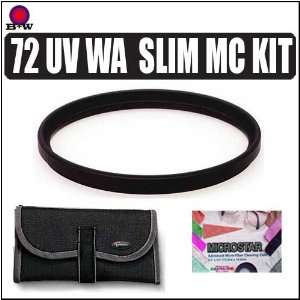 B + W 72mm UV (Ultra Violet) Haze Wide Angle Slim Mount 