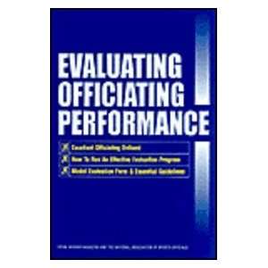 Evaluating Officiating Performance Jerry Grunska 9781582080352 
