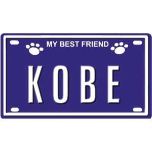 KOBE Dog Name Plate for Dog House. Over 400 Names 