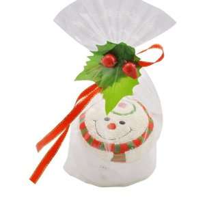  Snowman Shaped Towel Cake Gift Set