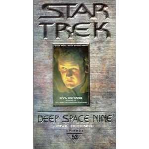  Star Trek   Deep Space Nine, Episode 53 Civil Defense [VHS] Star 