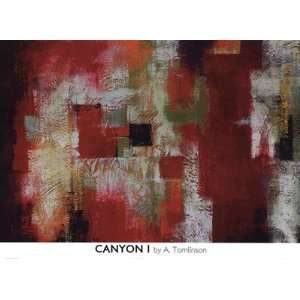  Canyon I Finest LAMINATED Print A. Tomlinson 36x26