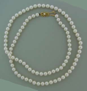 MIKIMOTO SOUTH SEA PEARL YELLOW GOLD CLASP NECKLACE  