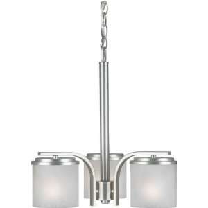 Forte Lighting 2424 03 55 Brushed Nickel Contemporary / Modern 13Wx18H 