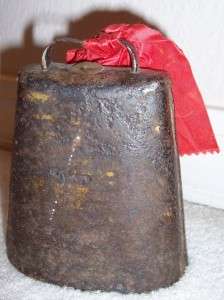 Antique Primitive HandForged RODEO COWBOY BULL COW BELL  