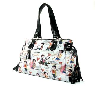 New Fashion Women Betty Boop Handbag Purse MP 01  