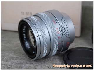 Leica Summicron M39 50/2.0 50mm f/2.0 chrome sliver Japan version 