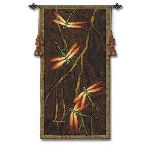   Zen Dragonfly Tapestry Wall Hanging by Robert Ichter