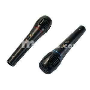  5 in 1 Microphone for Wii / PS3 / PS2 / Xbox / PC Black 