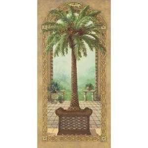 Palm Tree In Basket l   Janet Kruskamp 5x9