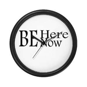  Be Here Now Quotes Wall Clock by 