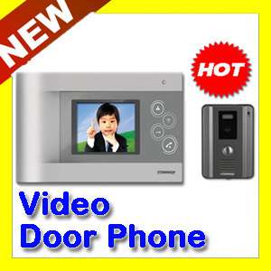 New COMMAX Video Door Phone 4” Color LCD Handsfree CAV 40Q + Camera 