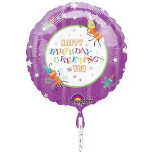 18 Birthday Fireflies Clip A Strip Balloon (1 ct) Toys 