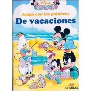    Juega Con Las Palabras De Vacaciones (Disney Babies) Books