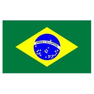    SOUTHAMERICA REPUBLIC OF BRAZIL ORDER AND PROGRESS FLAG Automotive