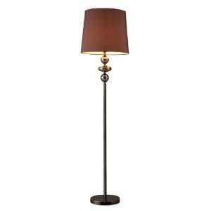 Dimond Lighting Dravos Floor Lamp in Bronze And Coffee Plating   D1607