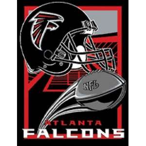  Atlanta Falcons Game Time Woven Jacquard Throw Sports 