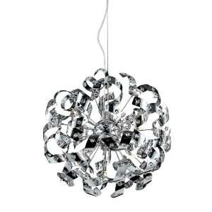  Odyssey 13 Light Pendant In Polished Chrome