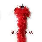 Chandelle Feather Boa RED Photo Props Halloween costume party craft