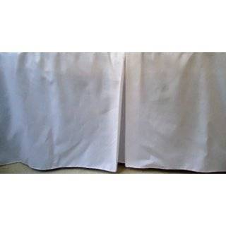  Tailored Crib Bed Skirt Dust Ruffle 15 inches long Color 