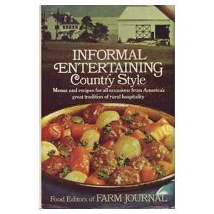   Entertaining Country Style (9780385054706) Farm Journal Books