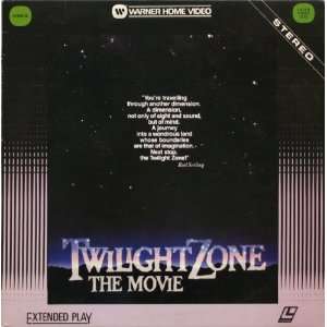  Twilight Zone The Movie, Laserdisc Movies & TV