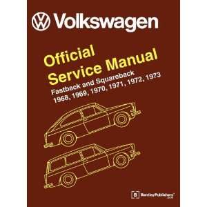 com Volkswagen Fastback and Squareback Official Service Manual Type 3 