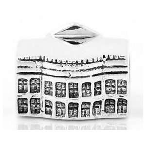  Sterling Silver White House Travel European Bead Jewelry
