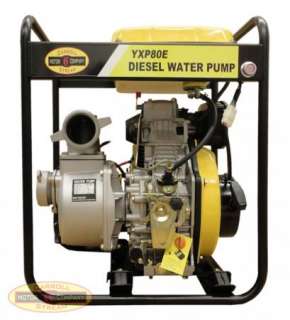   Industrial / Commercial Diesel Water Pump Electric / Recoil Start
