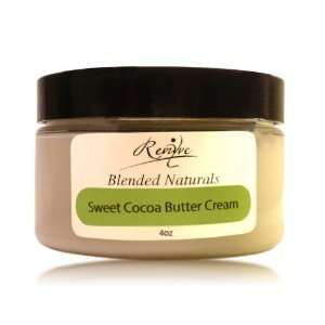  Blended Naturals Sweet Cocoa Butter Cream, 4 oz. Health 
