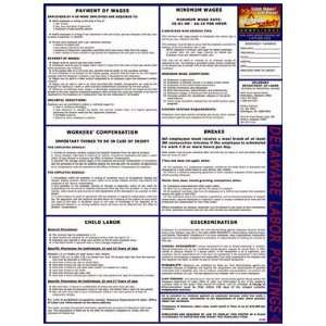  Delaware State Labor Law Poster Laminated