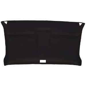   Aftermarket ABS Plastic Headliner Covered With Black Foambacked Cloth