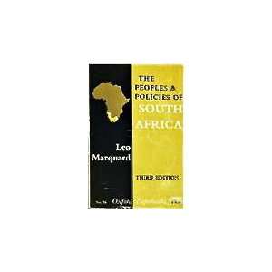  The Peoples and Policies of South Africa (3rd Edition 