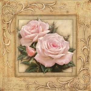 Pretty In Pink Roses Poster Print 