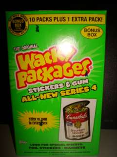 2007 Topps All New Series 4 Wacky Packages Bonus Box  