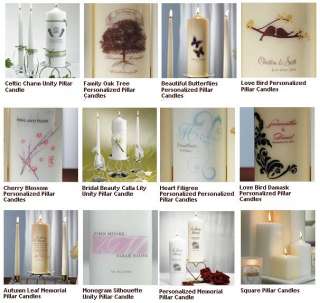   Pillar Candle (Taper candles and Candle holders are sold separately